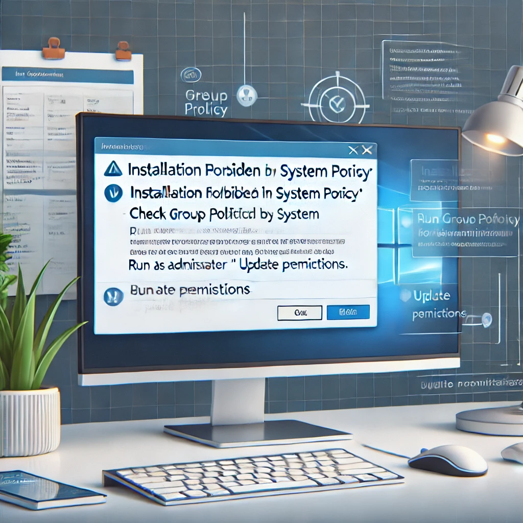 How to fix the “Installation forbidden by system policy” error in Windows post thumbnail image