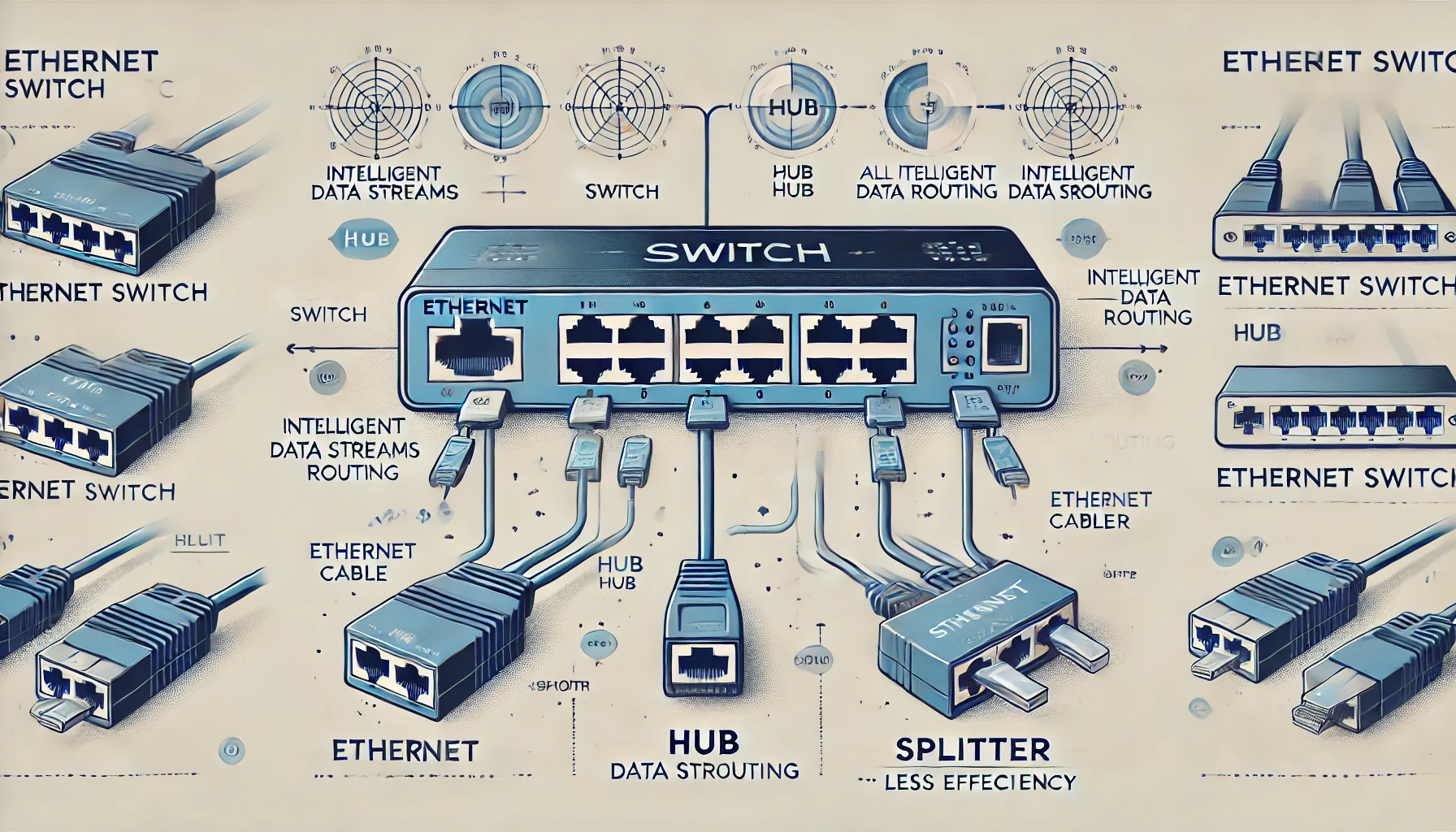 Ethernet Switch, Hub, Splitter: What’s the Difference? post thumbnail image