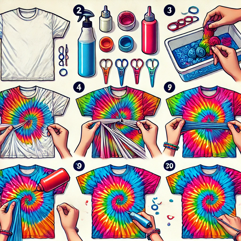 How to Tie Dye a Shirt post thumbnail image